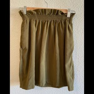 H&M green skirt